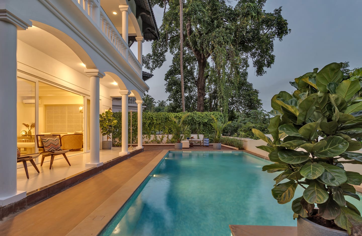 Anjuna Fields 5BHK, 5BHK Pool Villa facing the Anjuna Fields